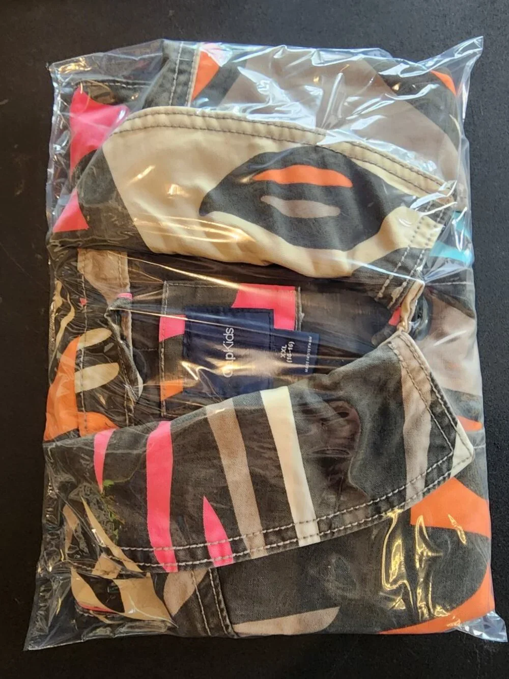 GapKids Multicolored Monarch Jacket Size 14-16 Button Up Lined